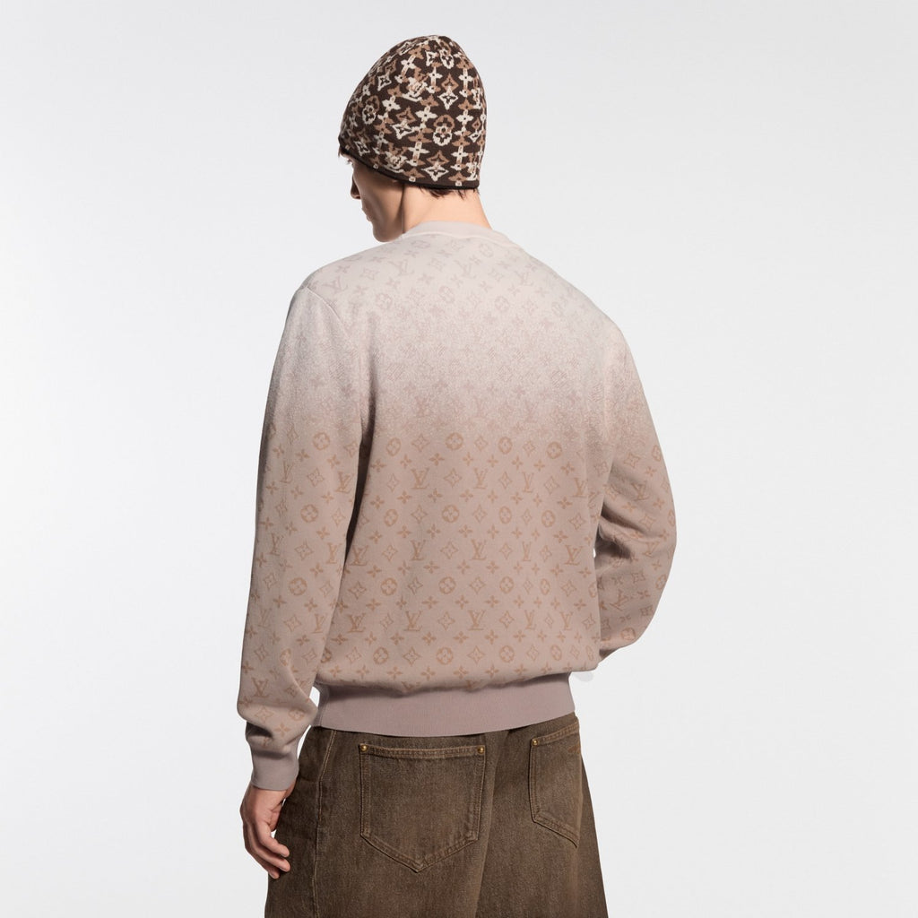Louis Vuitton Monogram Long-Sleeved Crewneck 1AJTX9 #337083