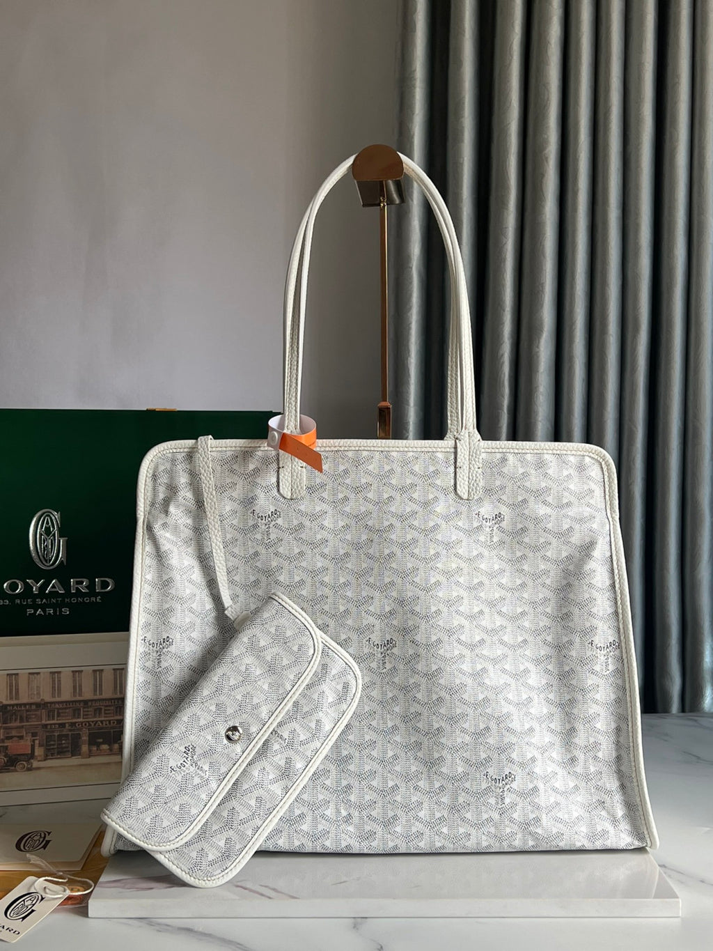 Goyard Hardy Small French-style Elegant Briefcase A Fashionable And Luxurious Handbag Bag Bags #196814