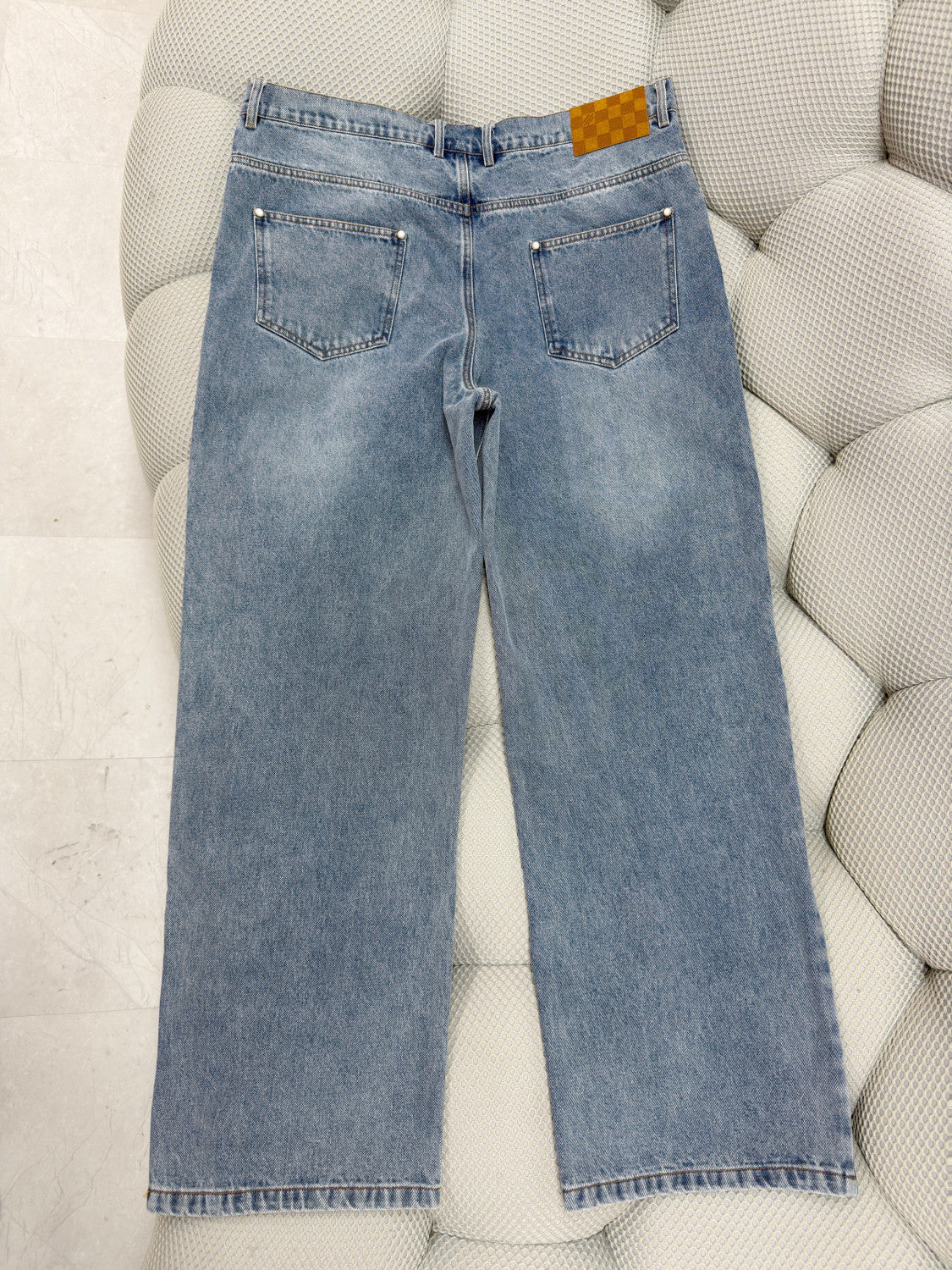 Louis Vuitton Hooded Workwear Denim Blouson Denim Carpenter Pants 1AJBAO 1AJBKS #335609