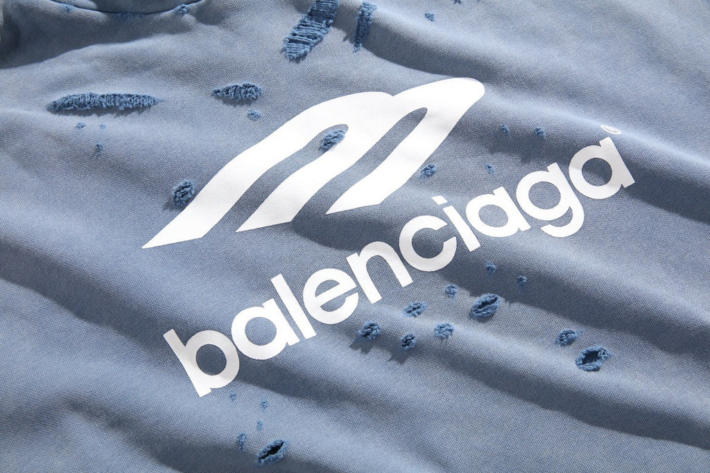 Balenciaga Men's And Women's Spring/Fall Fashion Casual Solid Color Letter Print Hooded Zipper and Hooded Pullover Long Sleeve Sweatshirt Jacket #78935