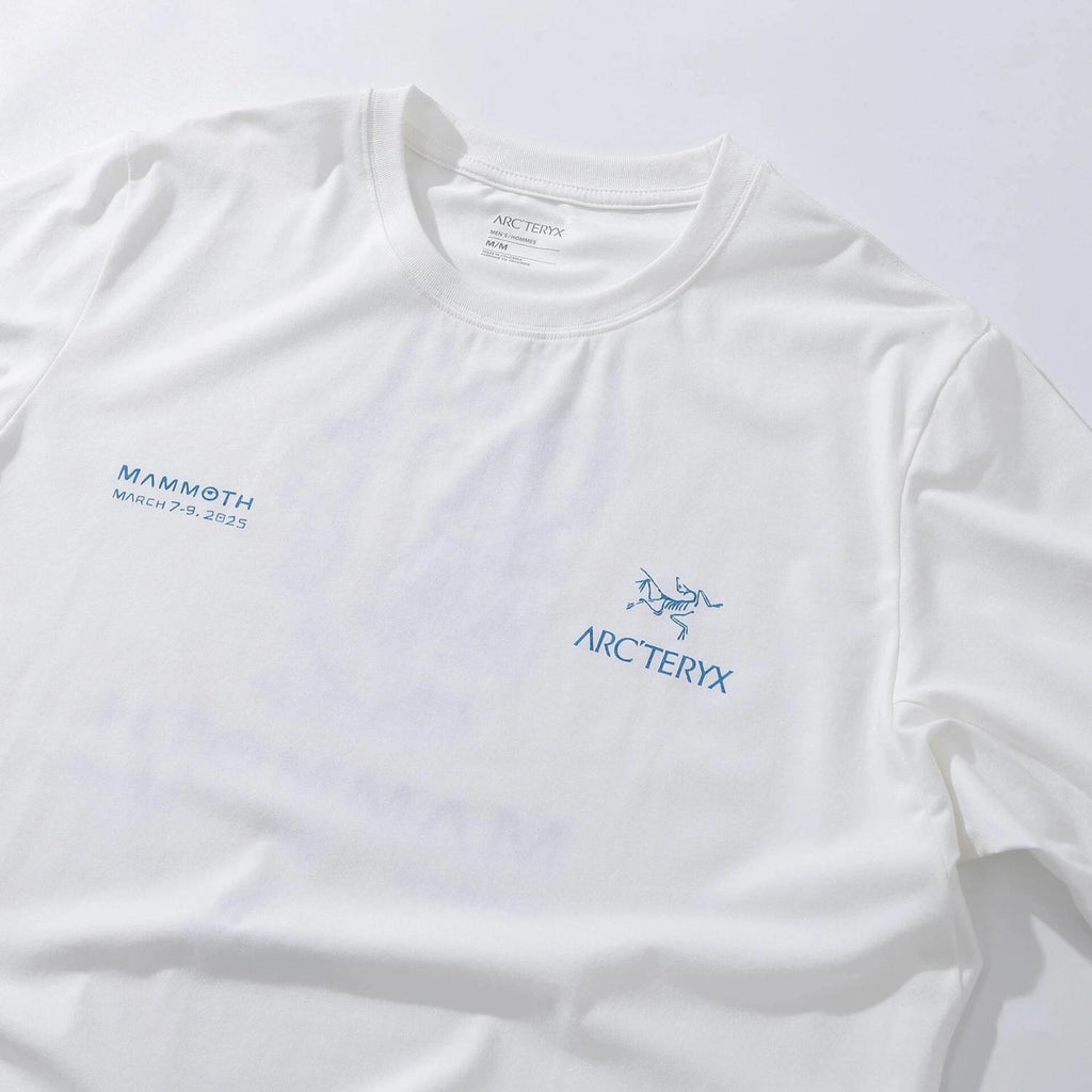 Arcteryx Men's And Women's Summer Solid Color Logo Pattern Printing Round Neck Short Sleeve T-shirt #76196