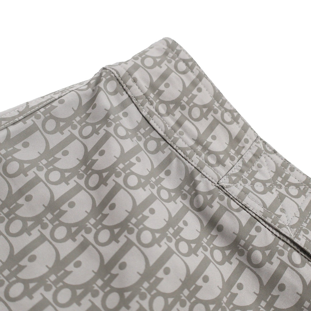 Dior Men's Summer Solid Colour Letter Print Lace Up Casual  Straight Swimming Shorts #77469