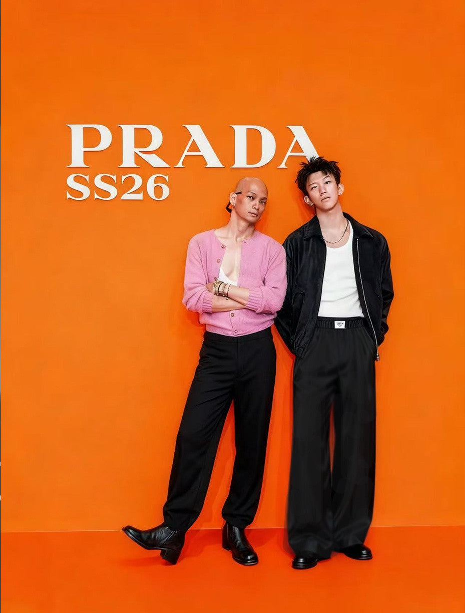 Prada Re-Nylon Men's Casual Pants #375846