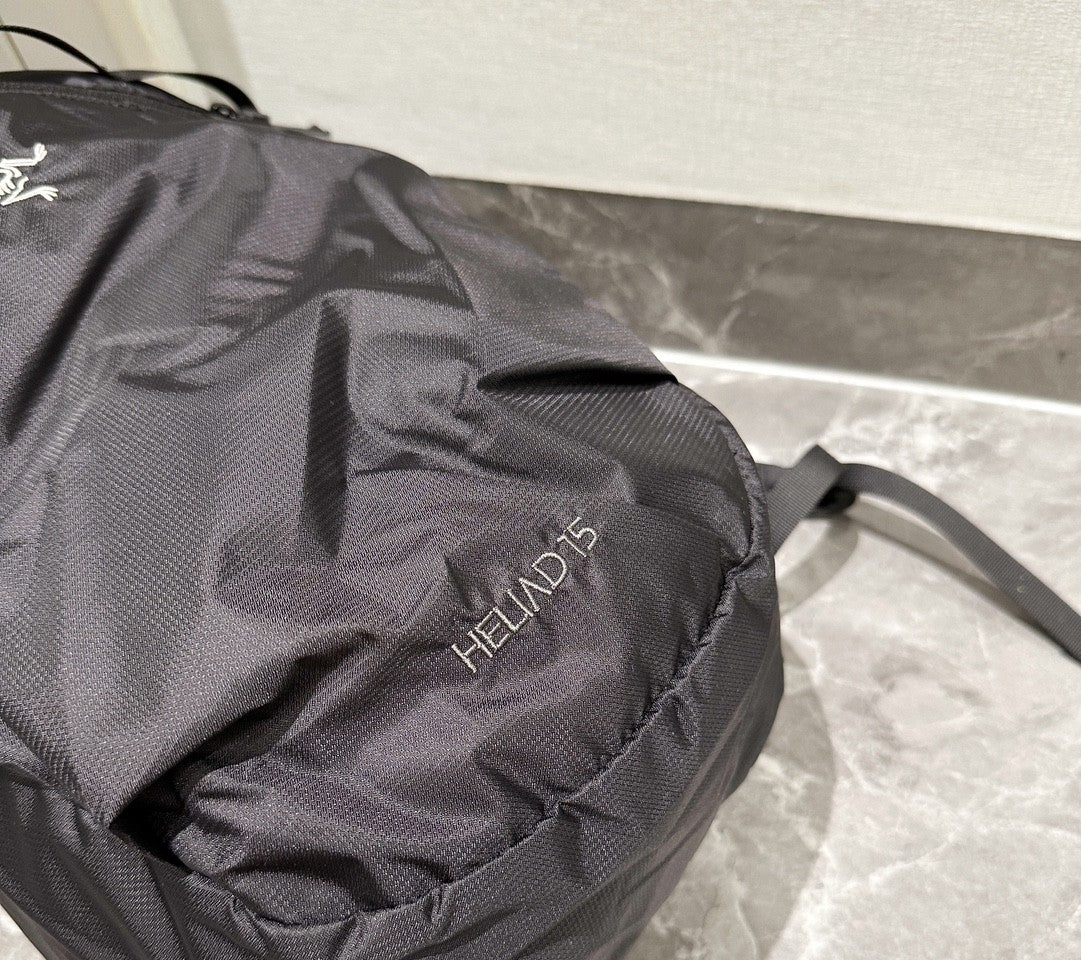 Arcteryx Men's And Women's Solid Color Embroidered Logo Outdoor Multifunctional Boarding Hiking Nylon Shoulder Bag Bags #75342