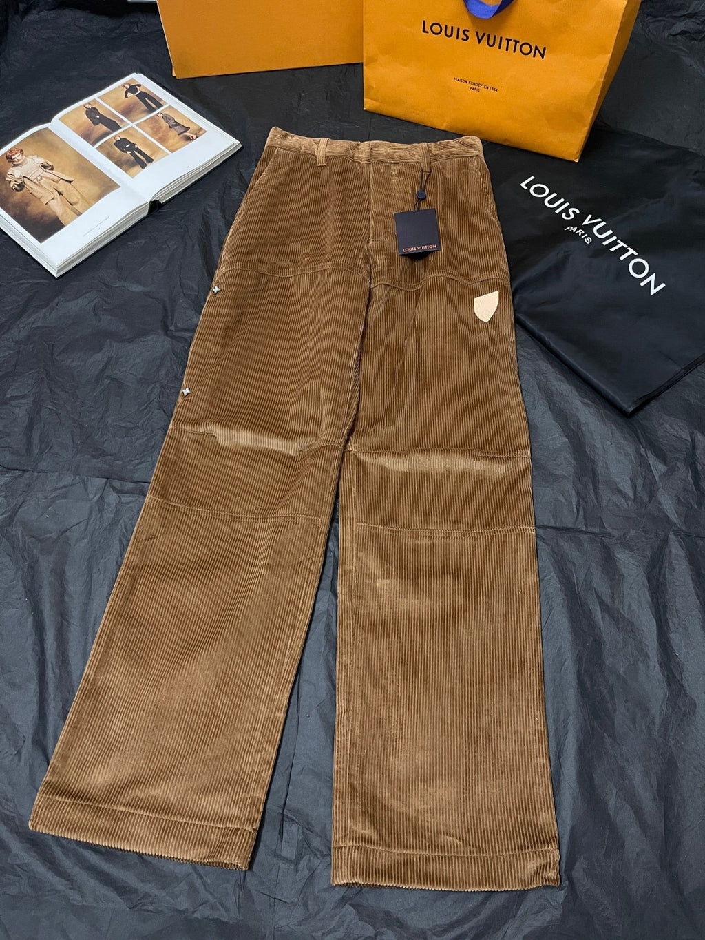 Louis Vuitton Casual Corduroy Pants 1AJBYH #335651