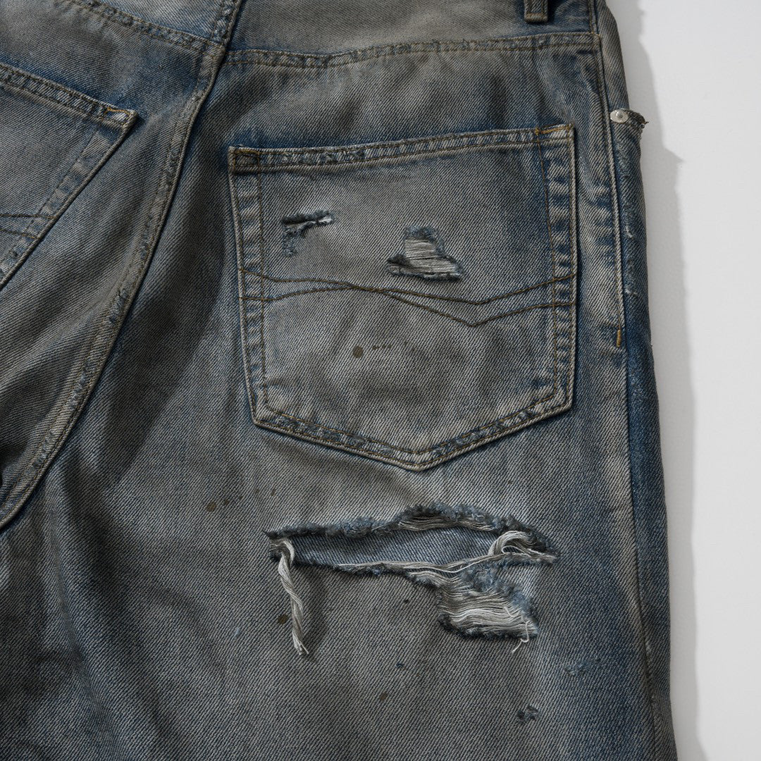 Balenciaga Baggy Pants In Light Blue Ngvp #6338