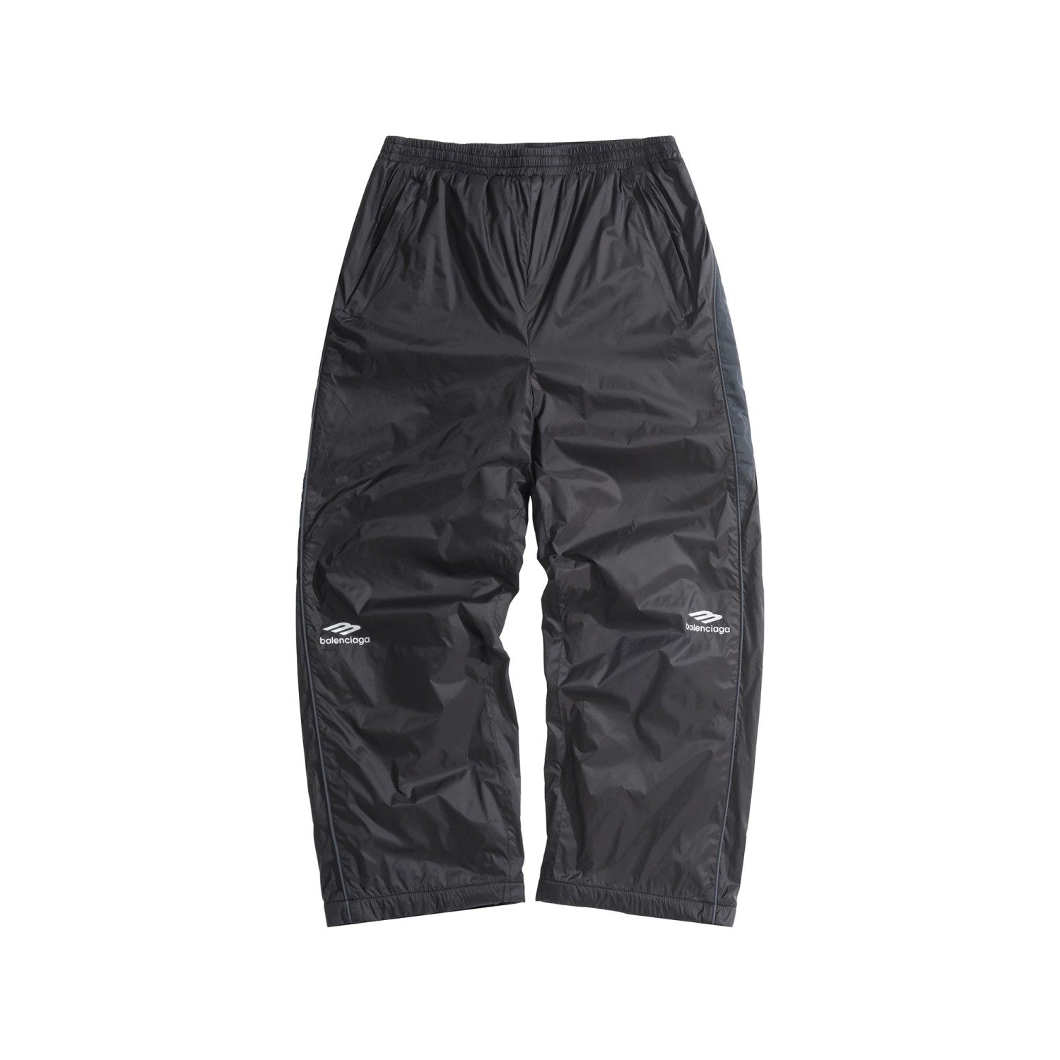 Balenciaga Men's 3b Sports Icon Ski Tracksuit Pants in Black #336943