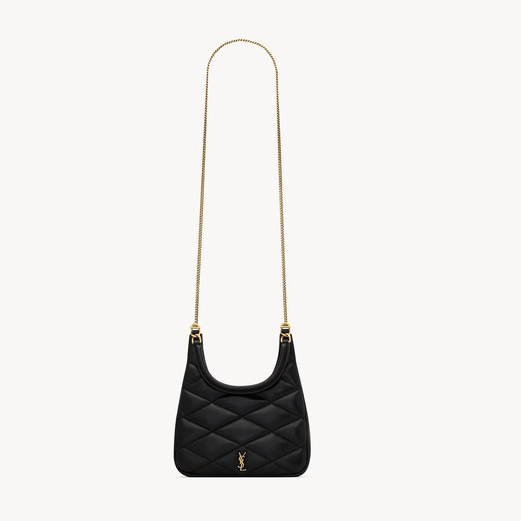 SAINT LAURENT Women's Fashion Sade Hobo Lambskin Shoulder Bag Exquisite Pure Color Casual Handbag Bag #71875