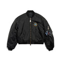 Balenciaga BOMBER Men's And Women's Spring/autumn Solid Color Fashionable Casual Zipper Long Sleeve Loose Fit Jacket #78185