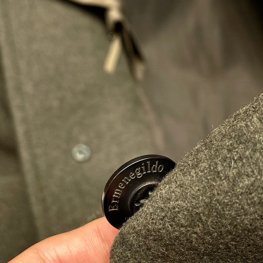 Ermenegildo Zegna Lapel Windbreaker Hooded Jacket Ngvp #6737