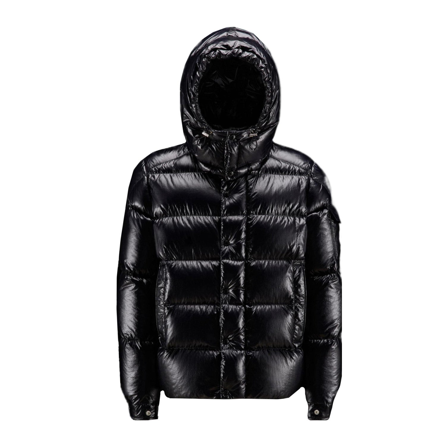 Moncler Men's Winter Solid Color Warm Zipper Casual Hooded Long Sleeve Puffer Down Jacket #73683