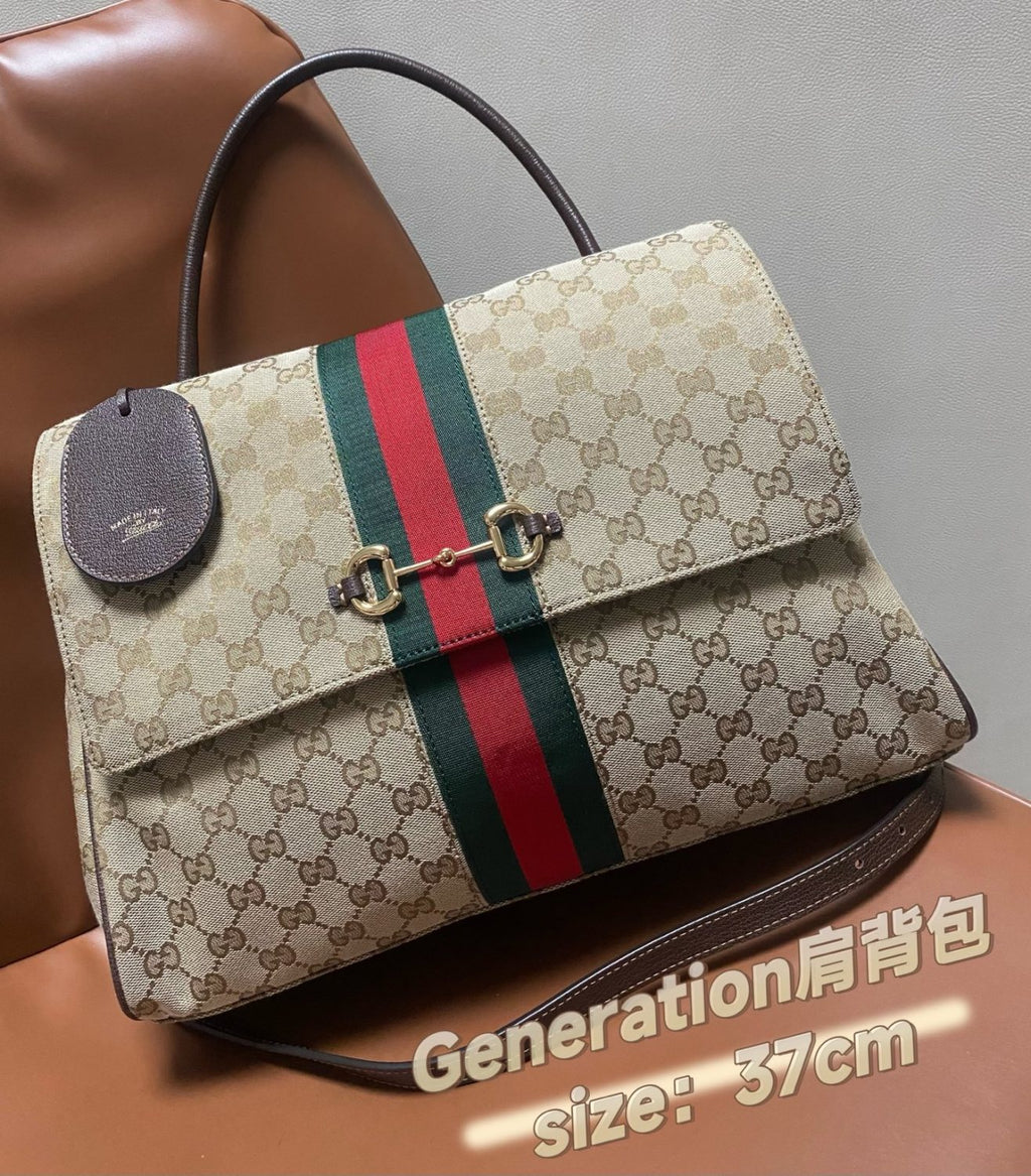 Gucci Paparazzo Series Medium Handbag Large Tote Bag Classic Colors Women's Fashionable And Elegant Flap Bag Bags 875018FAFV9 #84267A