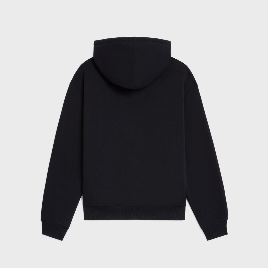 Celine Men's And Women's Spring/Fall Fashion Casual Solid Color Letter Print Hooded Pullover Oversized Long Sleeve Sweatshirt #78632