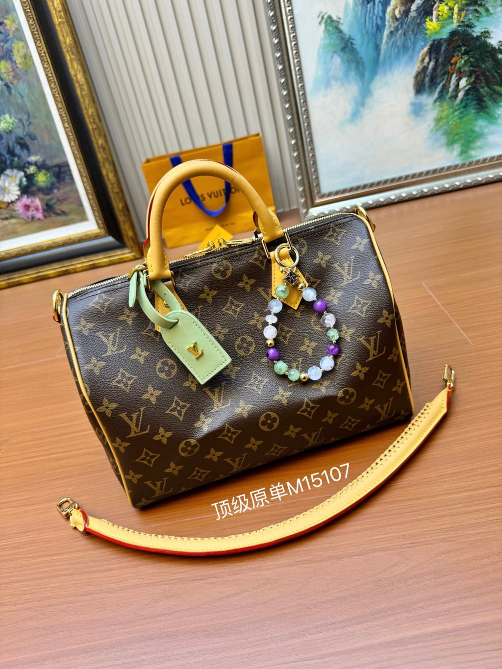 LOUIS VUITTON Special Offer Monogram Leather Bags Handbag #378342