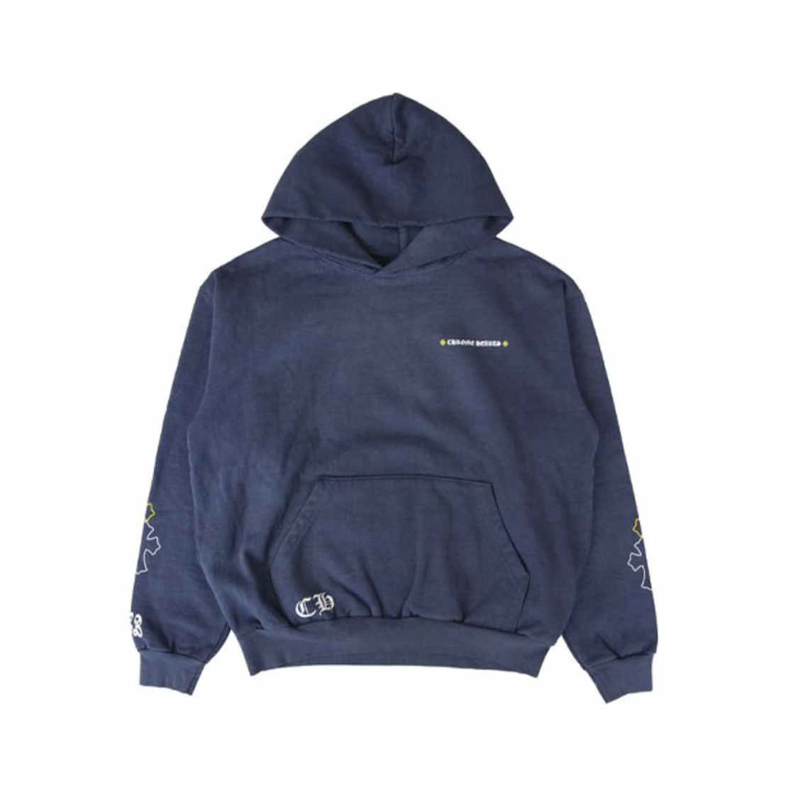 Chrome Hearts Navy Letter Hooded Sweater #21929