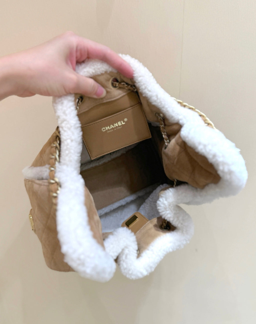 Chanel 25K Teddy Handbag #376285