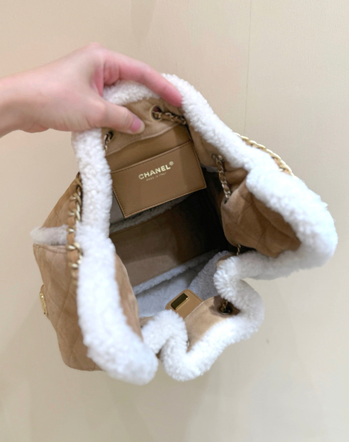 Chanel 25K Teddy Handbag #376285