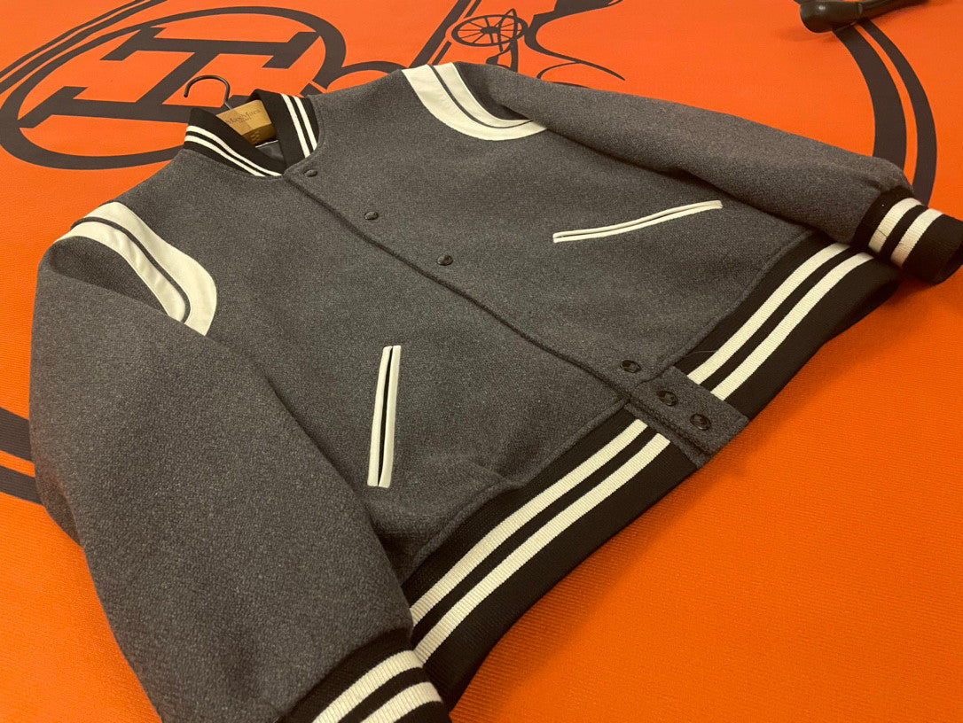 Saint Laurent Teddy Jacket In Wool Ngvp #691