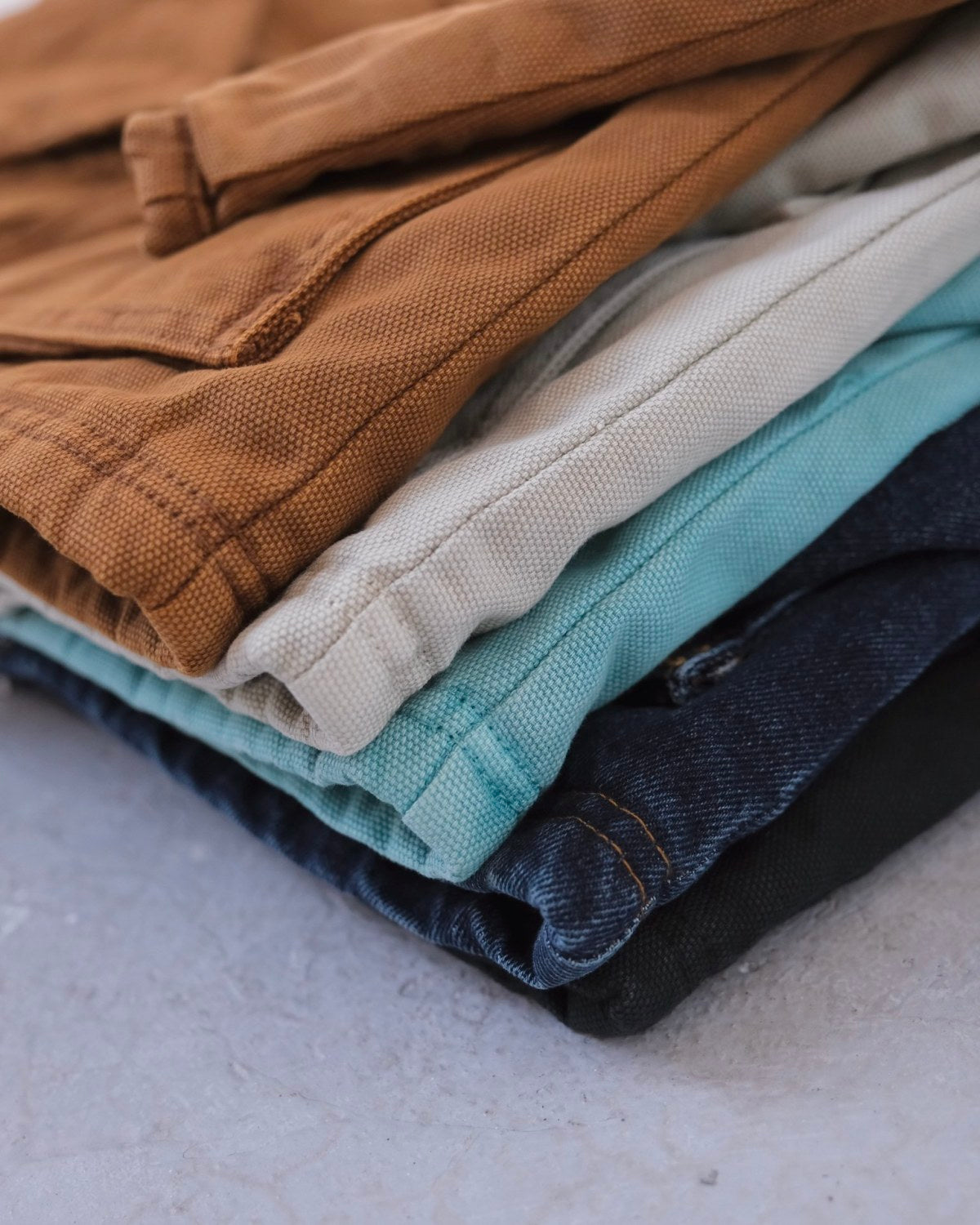Stussy Men's Autumn and Winter Solid Color Pocket Zipper Warm Workwear Long Sleeve Jacket #73616