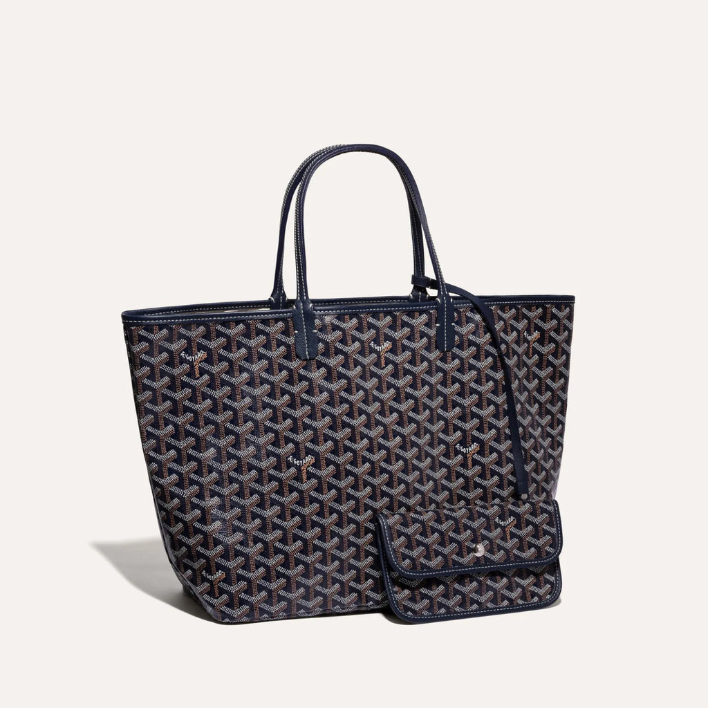 GOYARD Men's Women Saint Louis Handbag Y Full Print Casual Mother Bag Leather Shoulder Bag Tote Bags #77386
