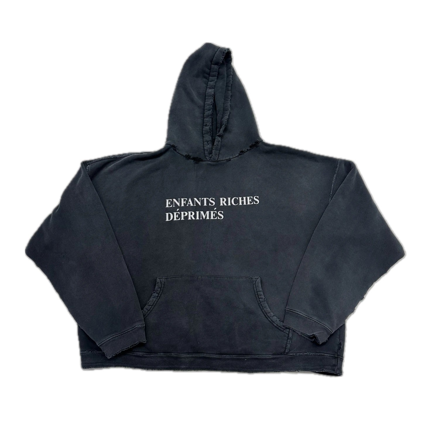 Enfants Riches Deprimes Men's Spring And Autumn Solid Color Hooded Letter Sweatshirt Casual Fashion Trend Pullover Sweatshirt Ngvp #98267
