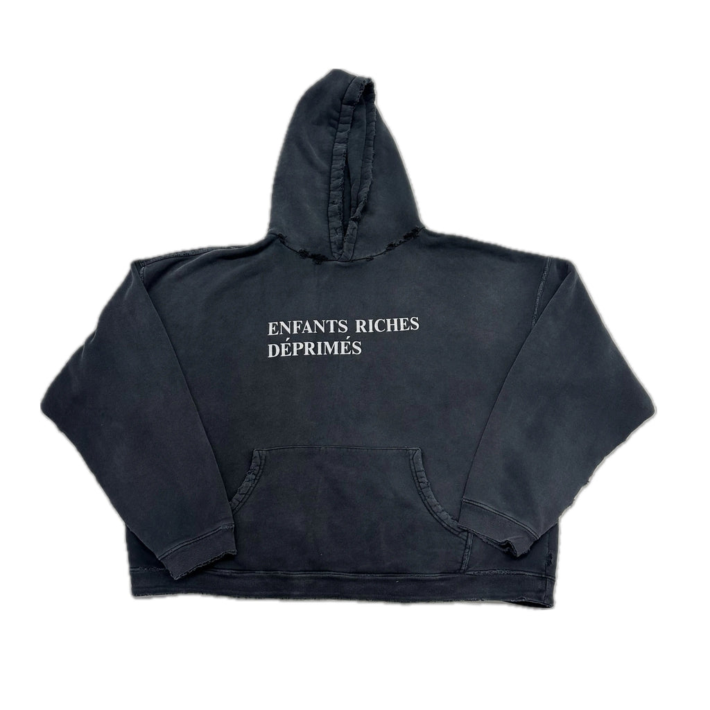 Enfants Riches Deprimes Men's Spring And Autumn Solid Color Hooded Letter Sweatshirt Casual Fashion Trend Pullover Sweatshirt Ngvp #98267