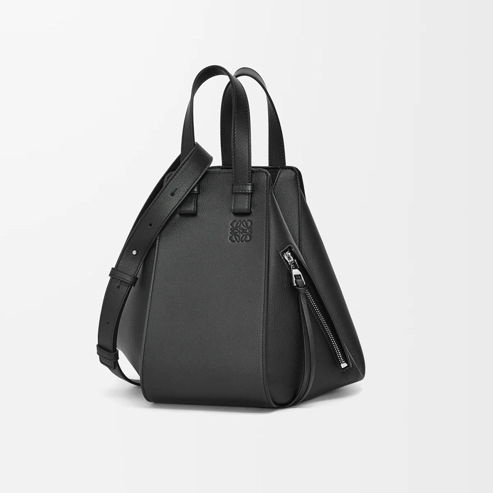 Loewe Small Hammock bag in classic calfskin Black#335867