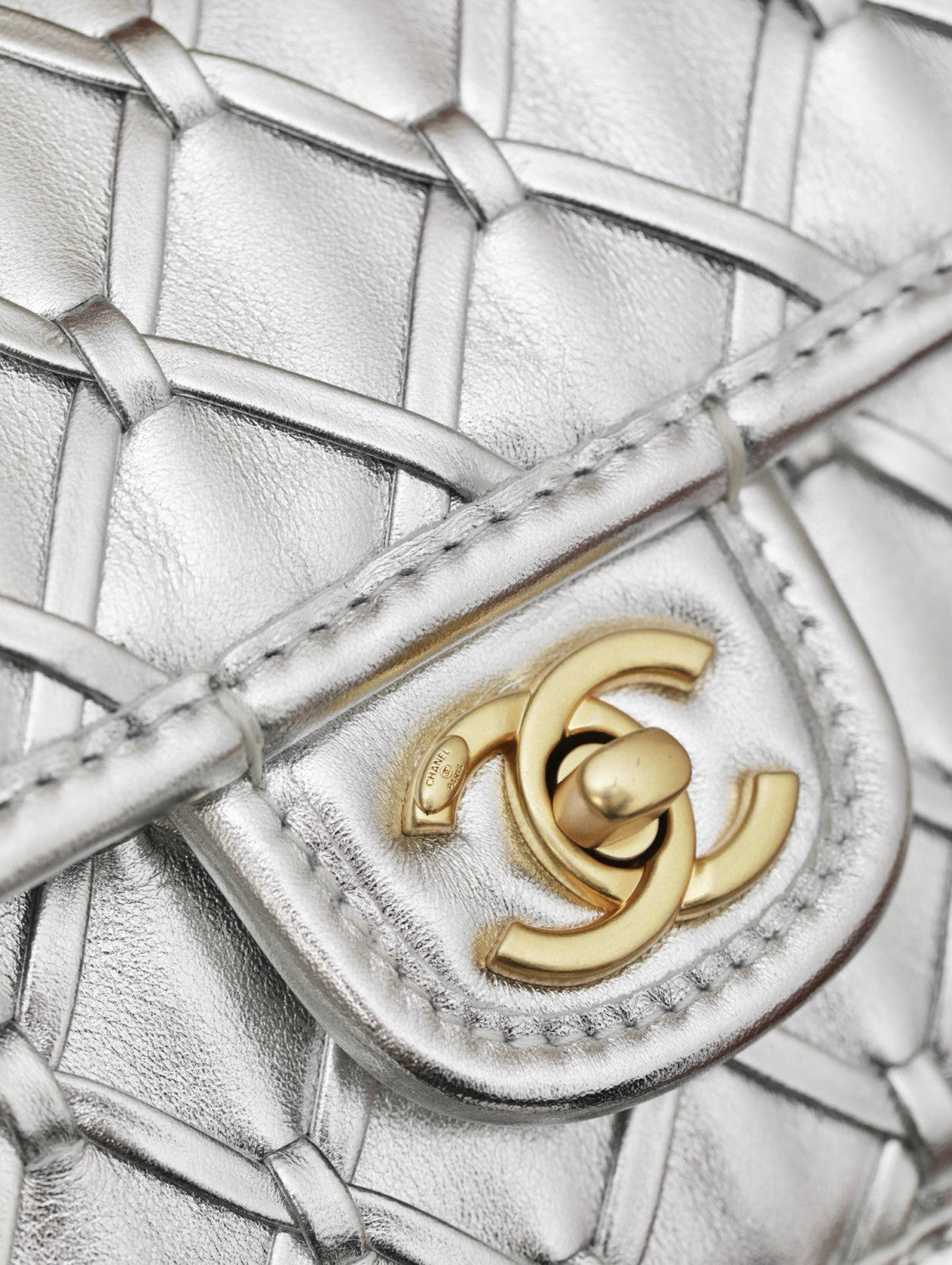 Chanel Metallic Braid Mini Shoulder Bag #317579