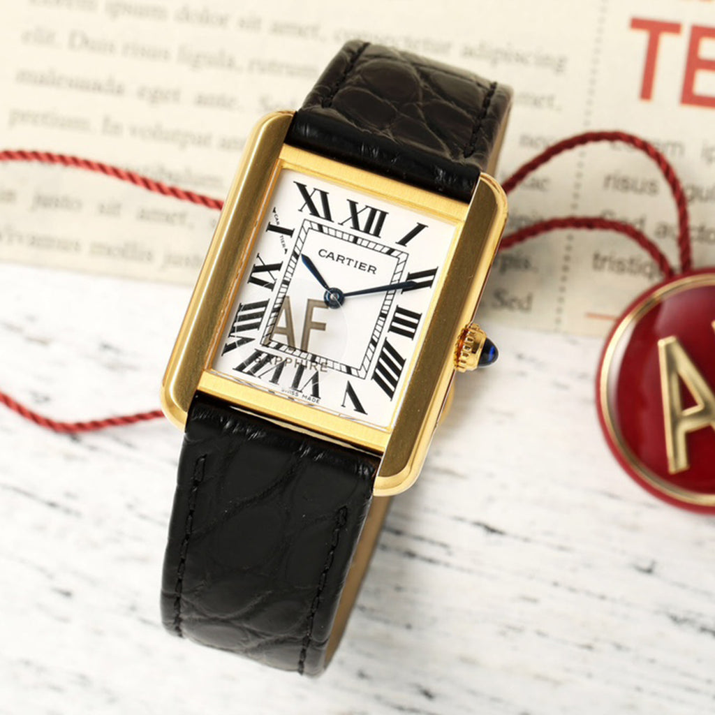 Cartier Tank Must De Cartier Watch Small Model Women's Fashionable And Luxurious Watch #81212