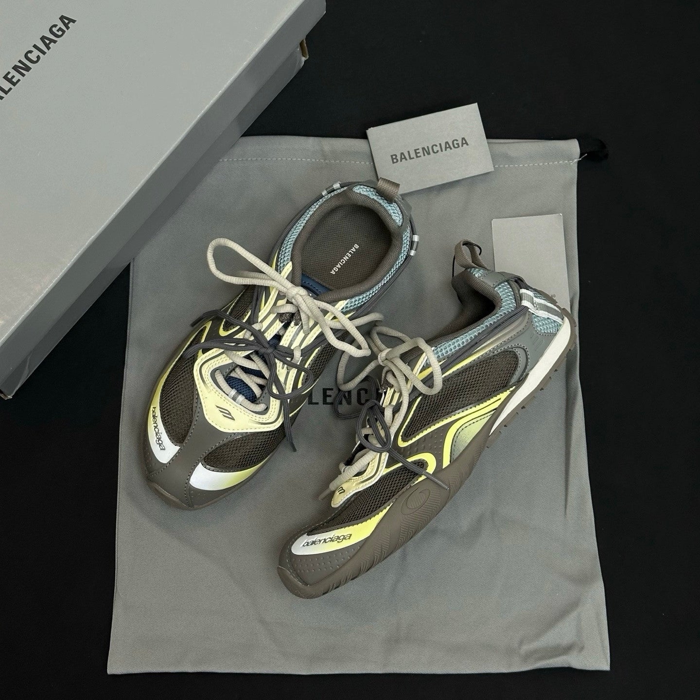 Balenciaga Radar Gradient Lines Sneaker #386998
