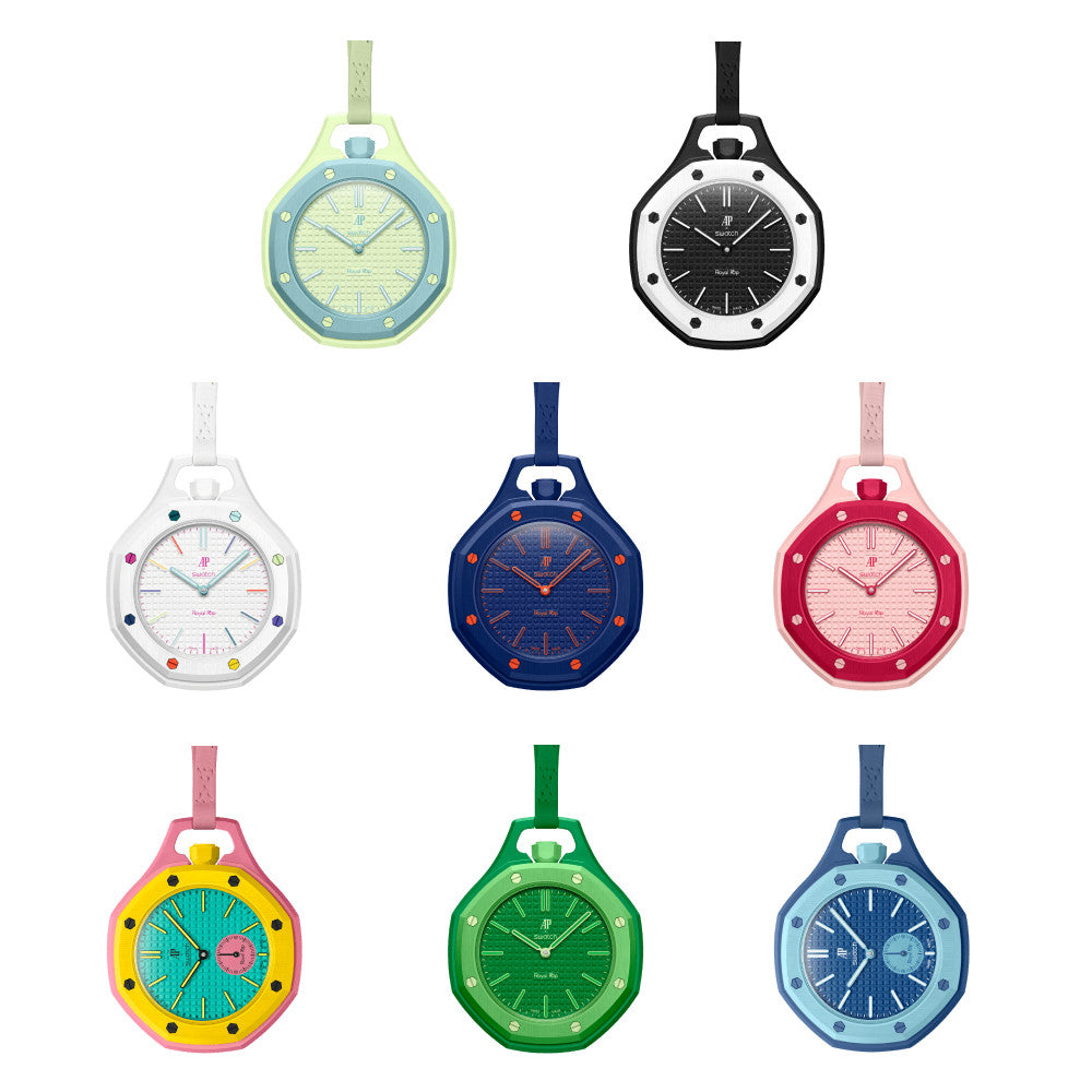 AUDEMARS PIGUET ¡Á SWATCH OTG ROZ Royal Pop Collection #385674