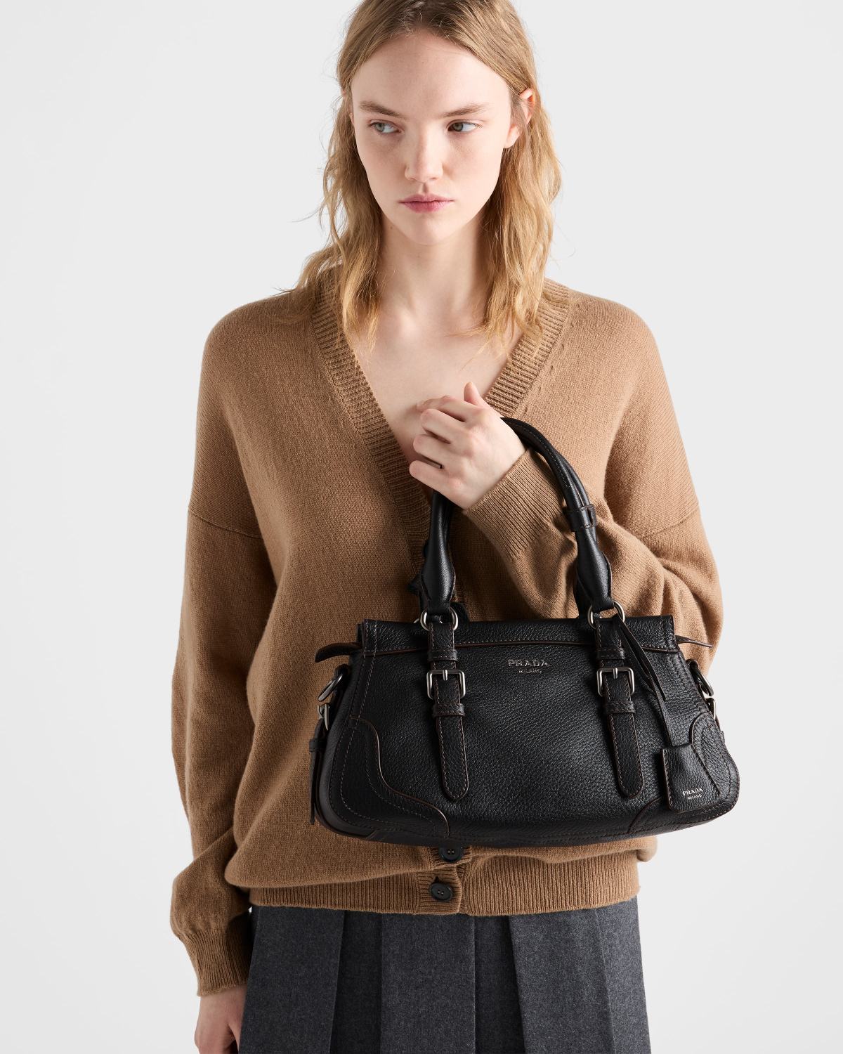 Prada Large Leather Tote Bag #336202