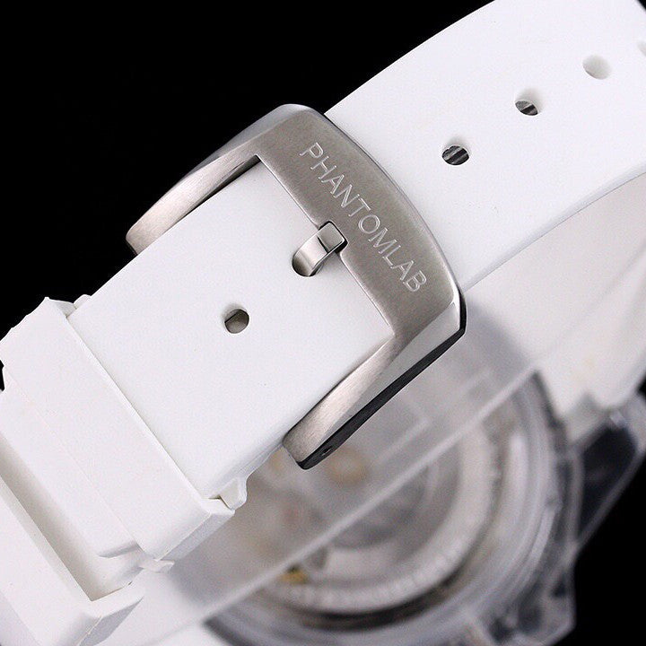 Rolex glass crystal series white tape plus transparent tape blue luminous watch accessories jewelry #82249