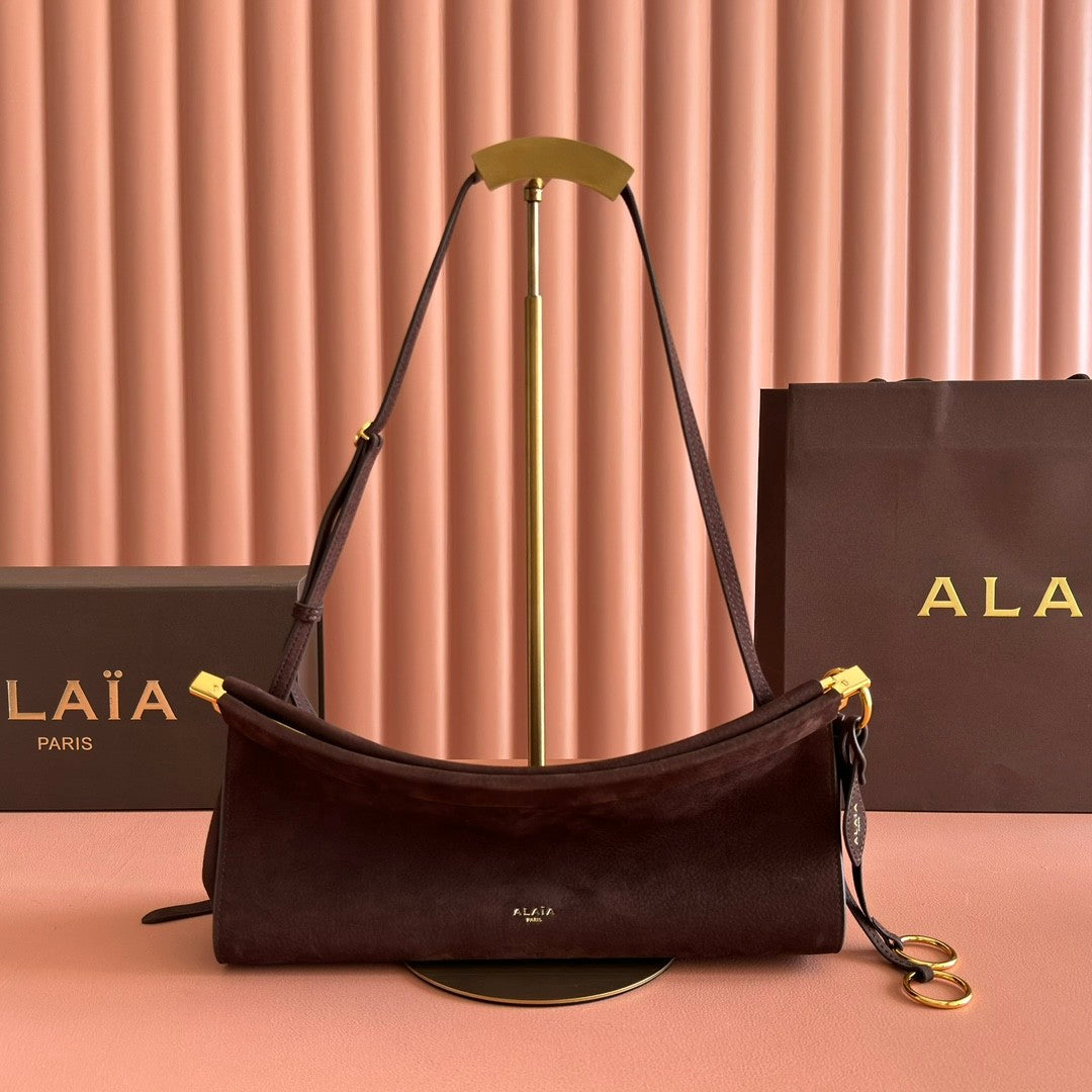 Alaïa Women Le Click West Medium Shoulder Bag #336795