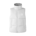Canada Goose Men's Autumn and Winter Solid Color Logo Label Standing Collar Down Zipper Vest Jacket #73692