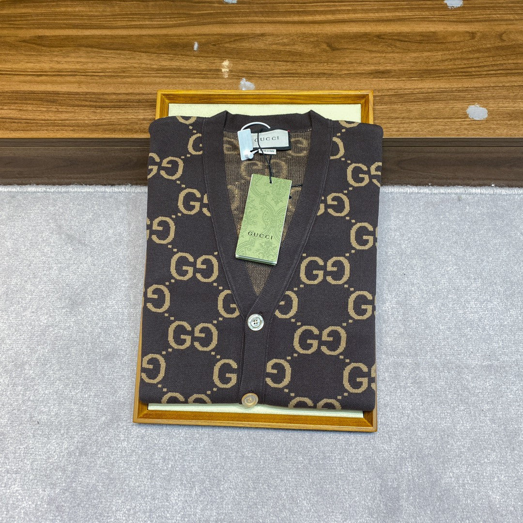 Gucci Knitted Button Printed Cardigan #21956