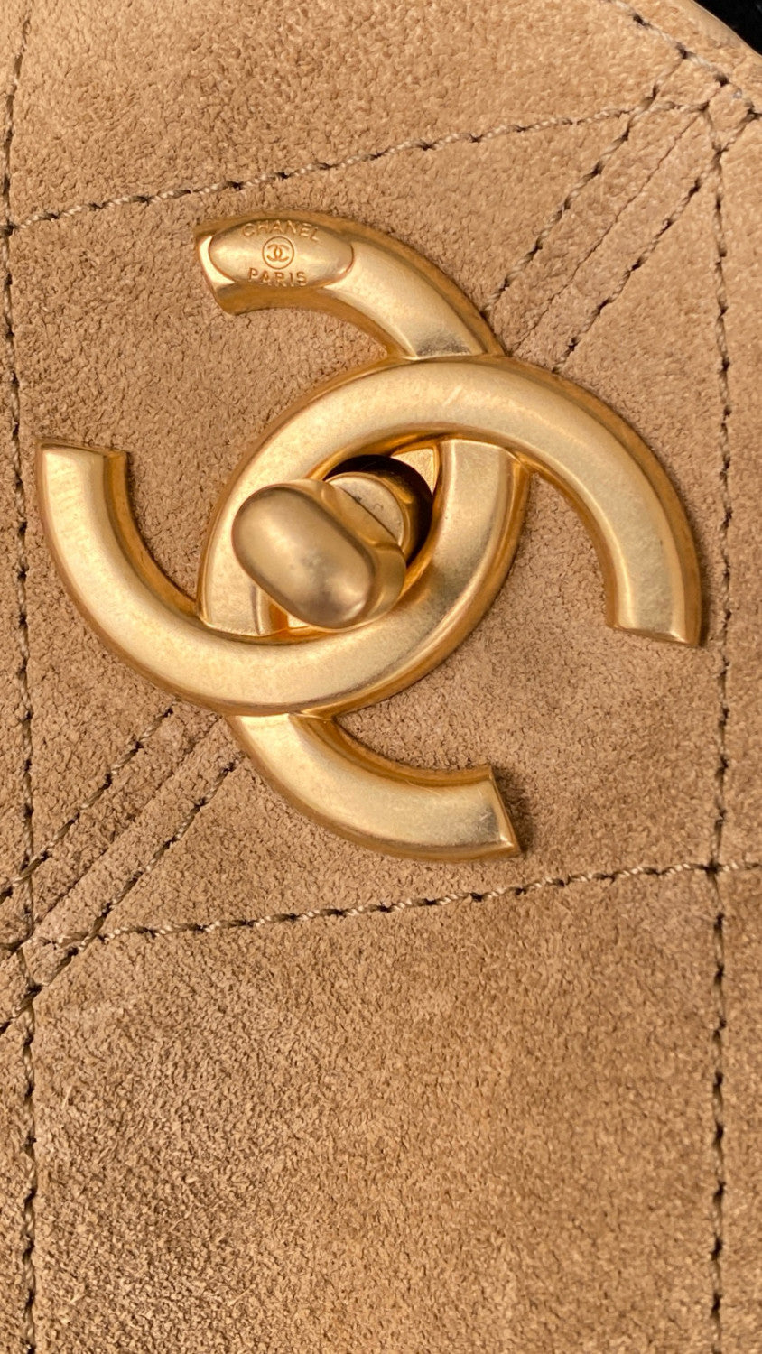Chanel Women's Colour Blocking Suede Leather Patchwork Chain Shoulder Handbag Bag Bags #76918
