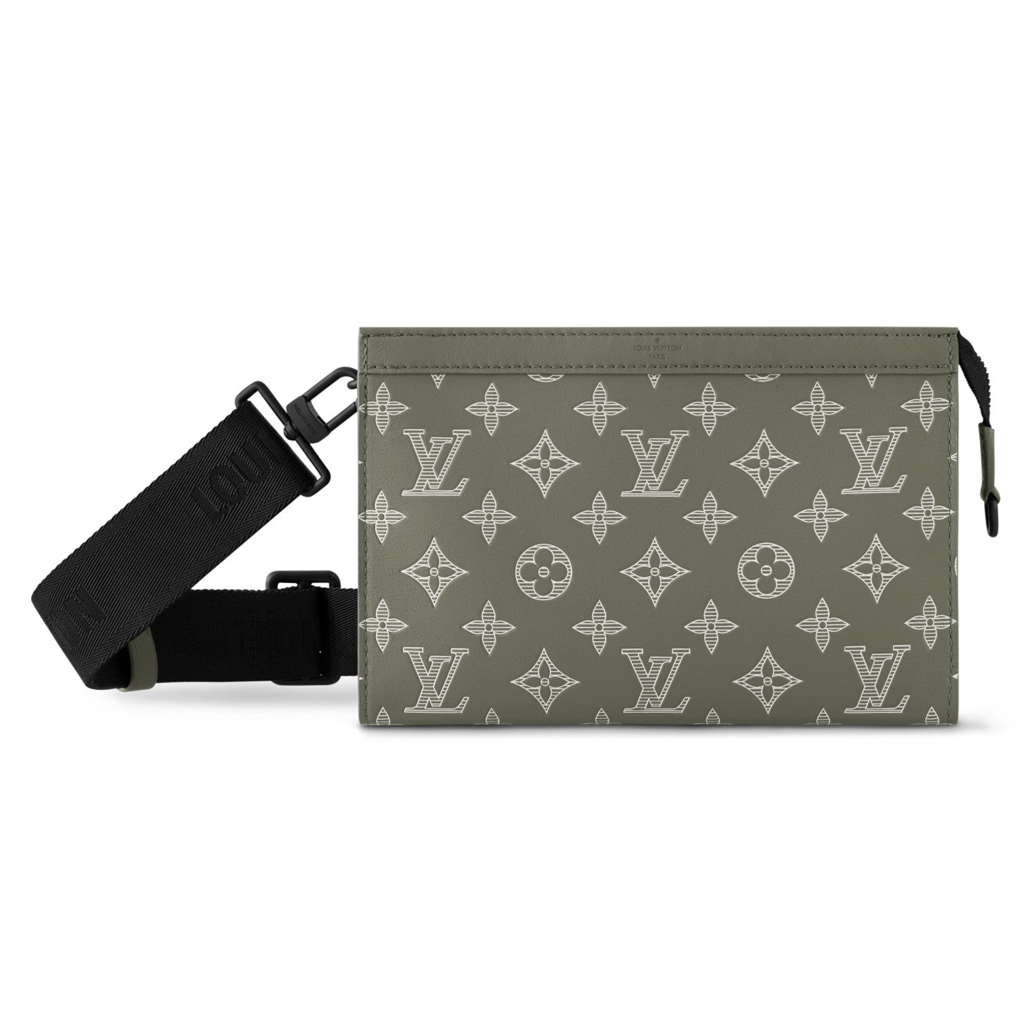 Louis Vuitton GASTON Classic printed men's and women's fashion Adjustable removable shoulder strap Zipper closure Coated canvas Shoulder bag Handbag Bags M14036 #78445
