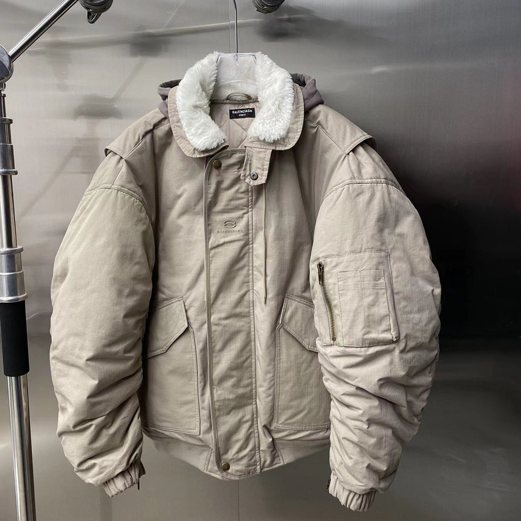 Balenciaga Men's Women's Flying Cotton Jacket Coat #52318