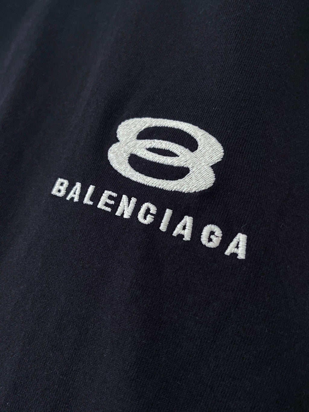 Balenciaga UNITY SPORTS ICON Men's Summer Solid Color Crew Neck Cotton Short Sleeve Silhouette T-Shirt #76537