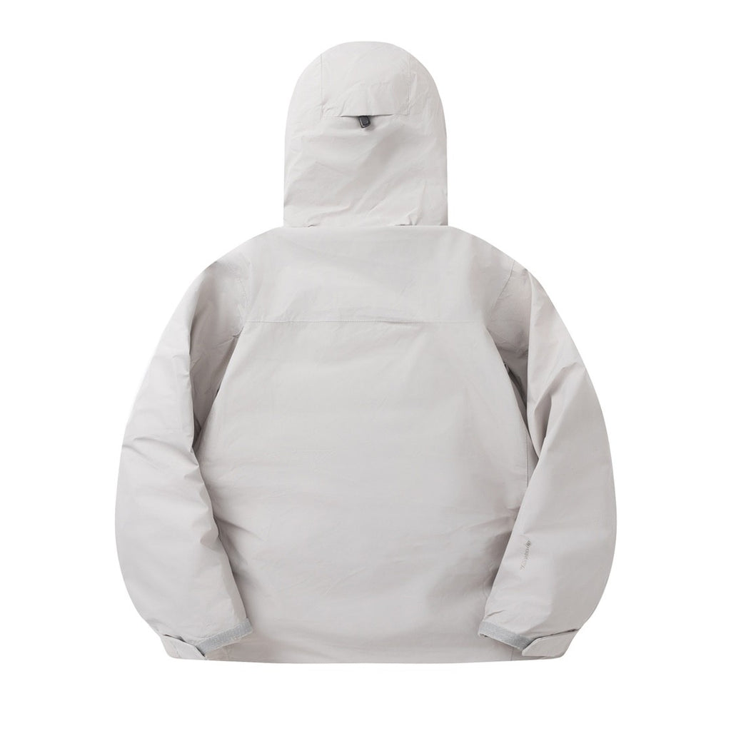 Arcteryx Autumn And Winter Solid Color Zipper Waterproof Windproof Long-Sleeved Hooded Jacket #73572