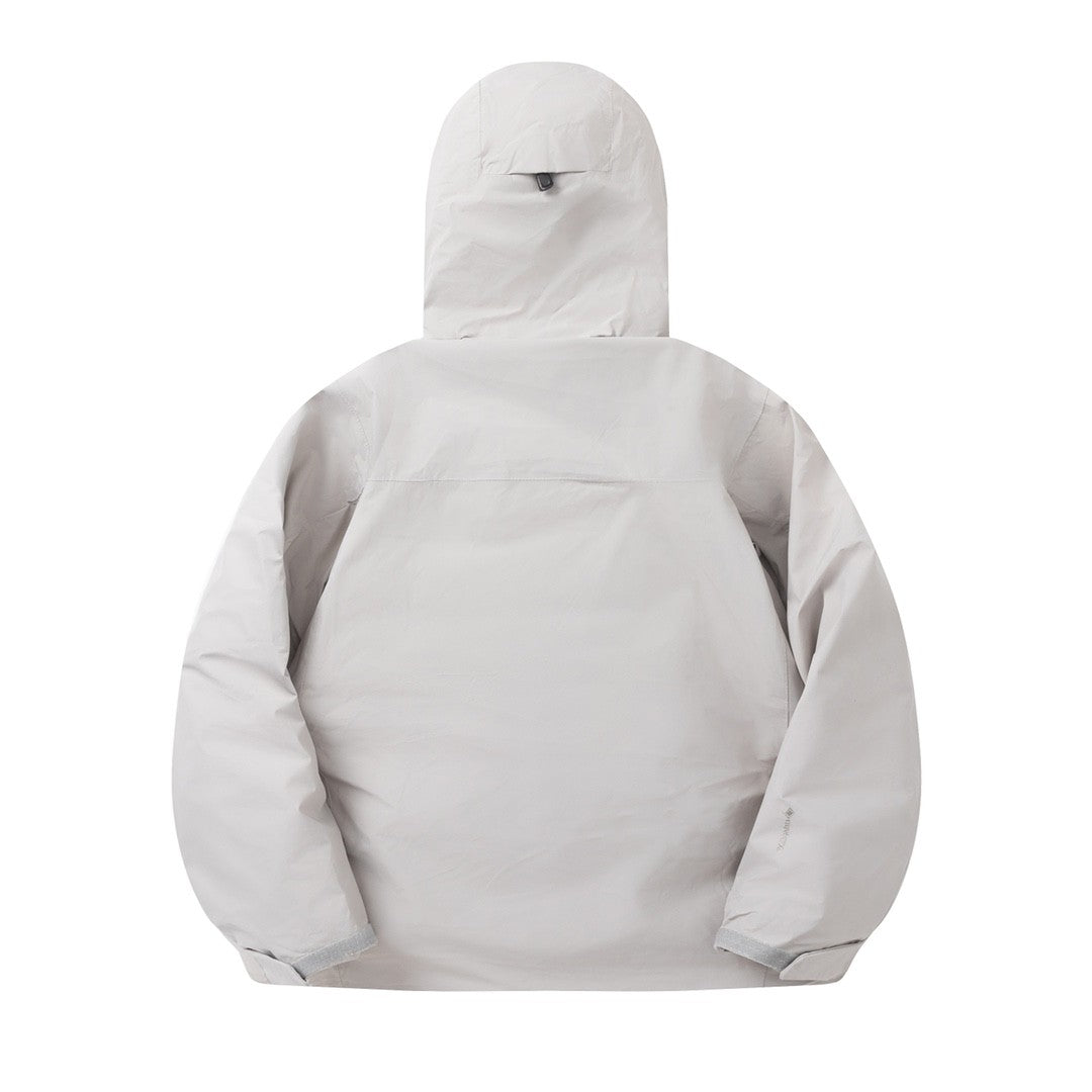 Arcteryx Autumn And Winter Solid Color Zipper Waterproof Windproof Long-Sleeved Hooded Jacket #73572