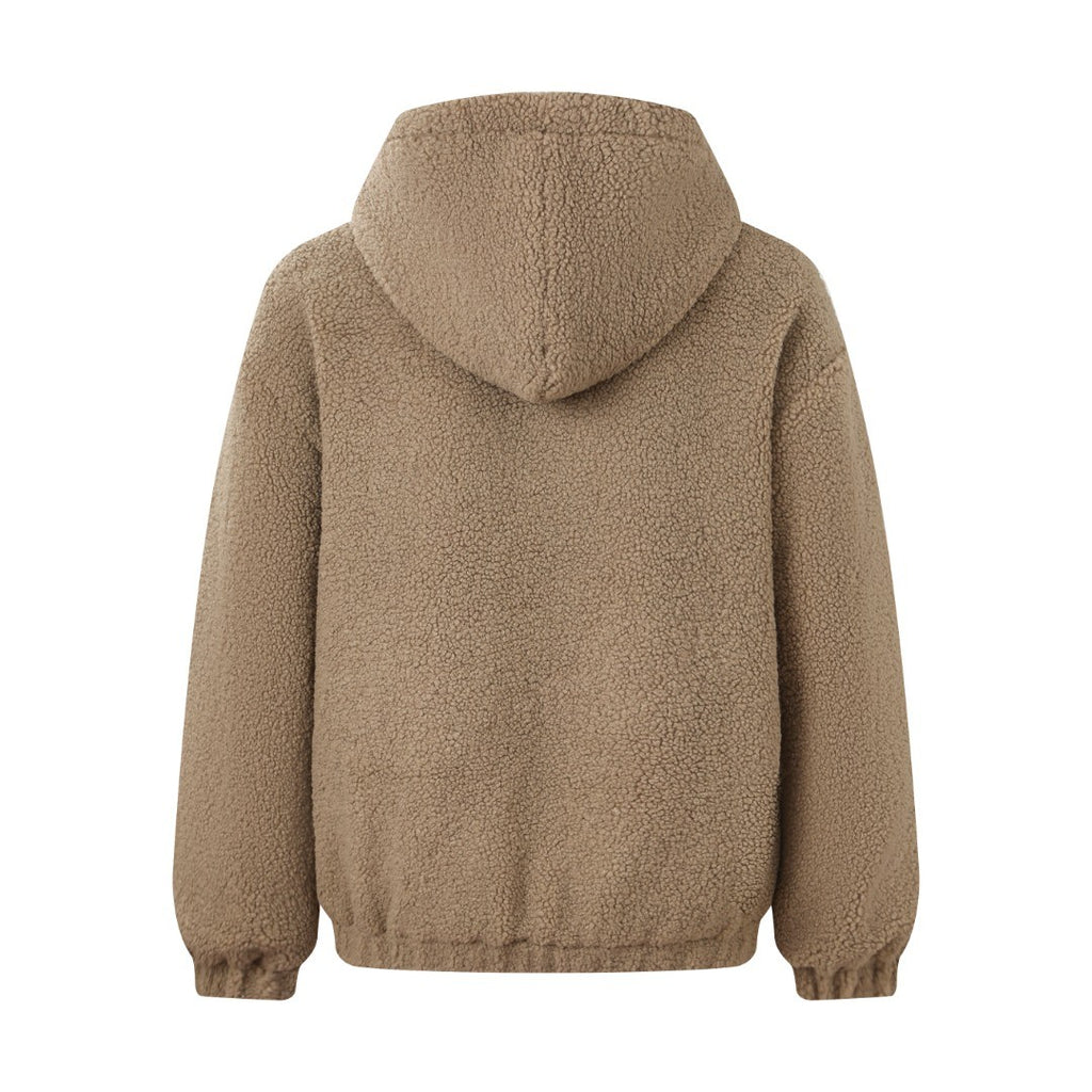 Celine Women's and Men's Embroidered Suede Padded Jacket stylish And Simple Wool And Cotton Jacket #332441