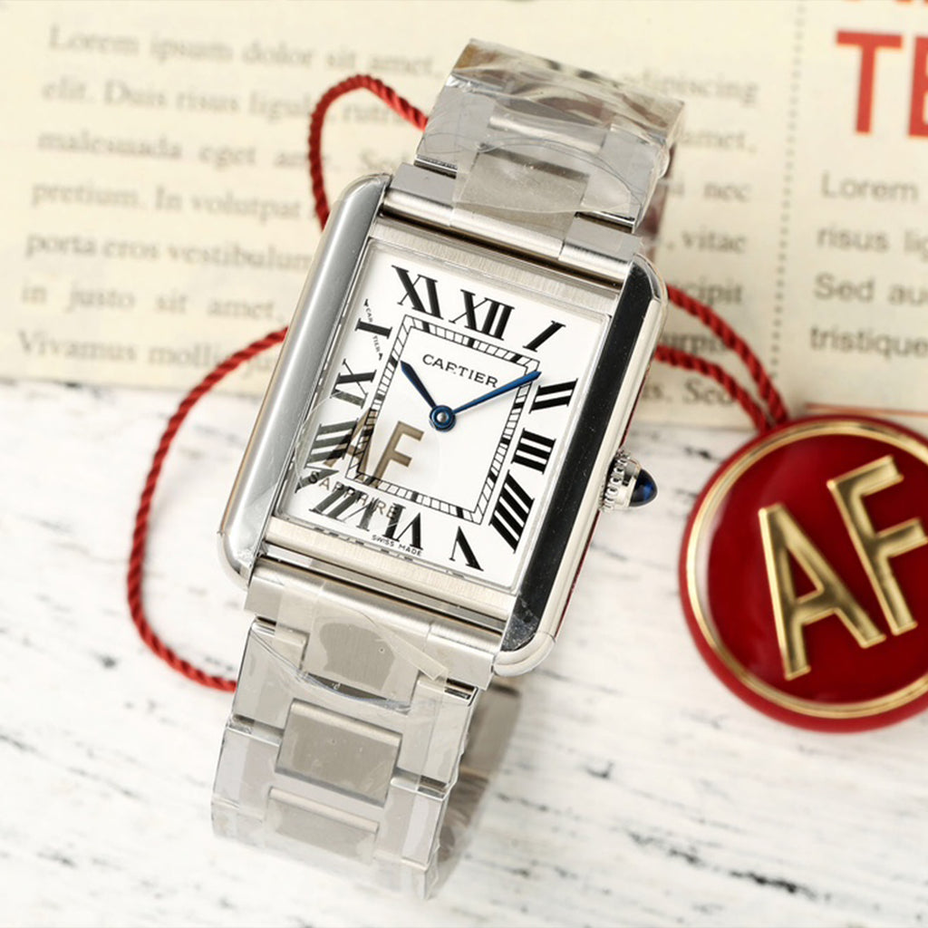 Cartier Tank Must De Cartier Watch Small Model Women's Fashionable And Luxurious Watch #81212