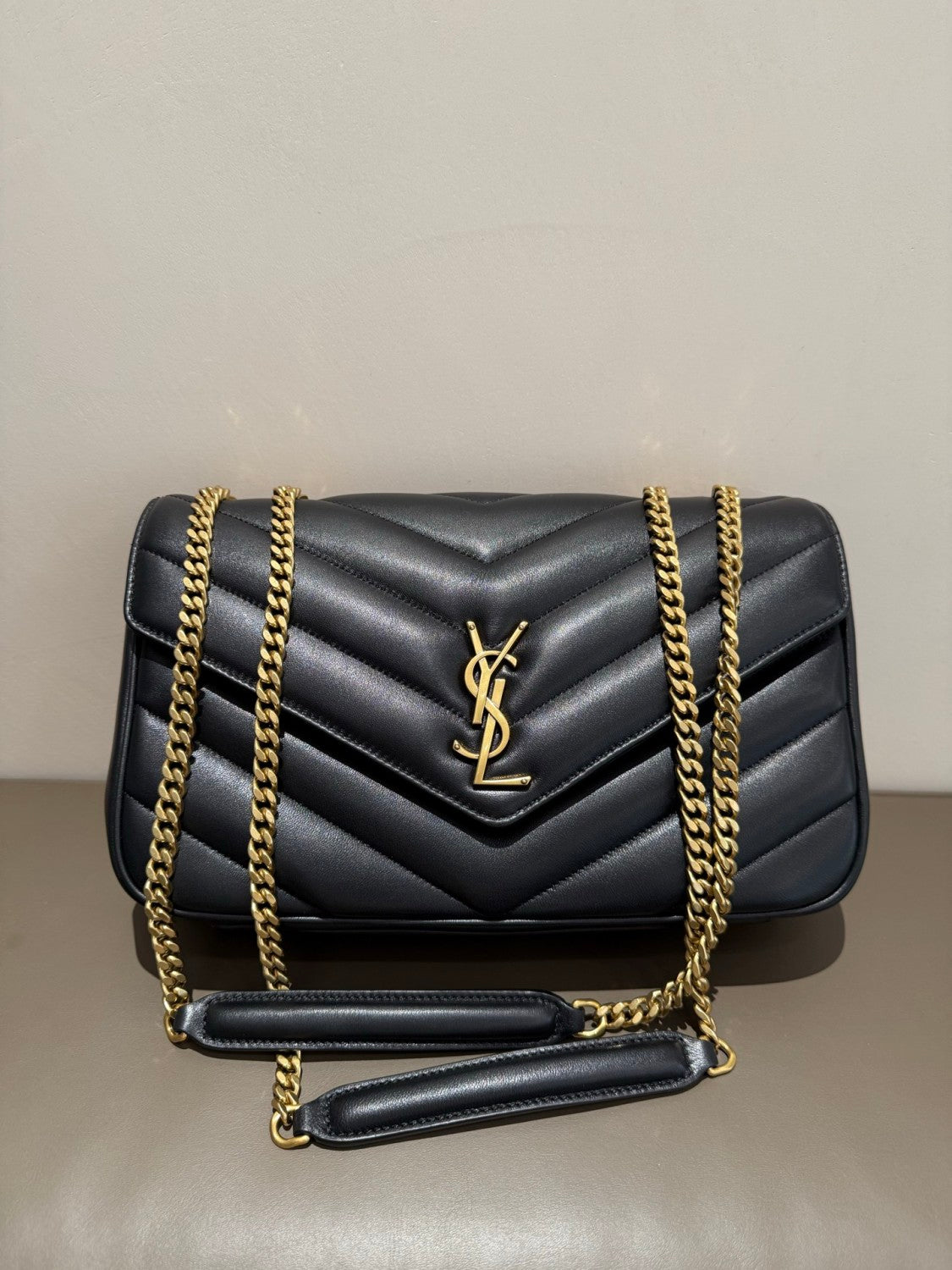 Saint Laurent LOULOU Mini Small Medium Sheepskin Handbag Shoulder Bag Crossbody Bag #332857