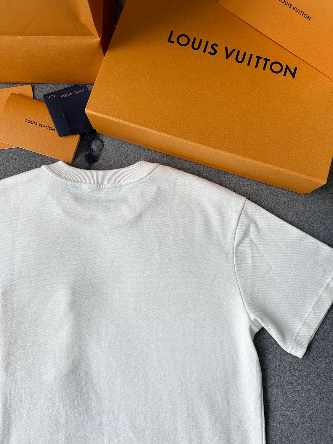 Louis Vuitton Cotton Pocket Short Sleeve T-Shirt #96181