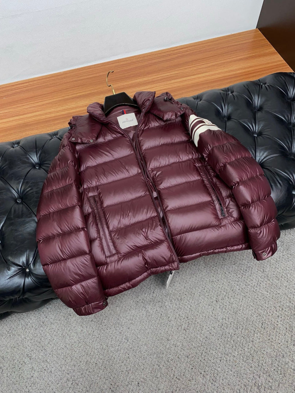 Moncler Men's Down Hooded Jacket #337108