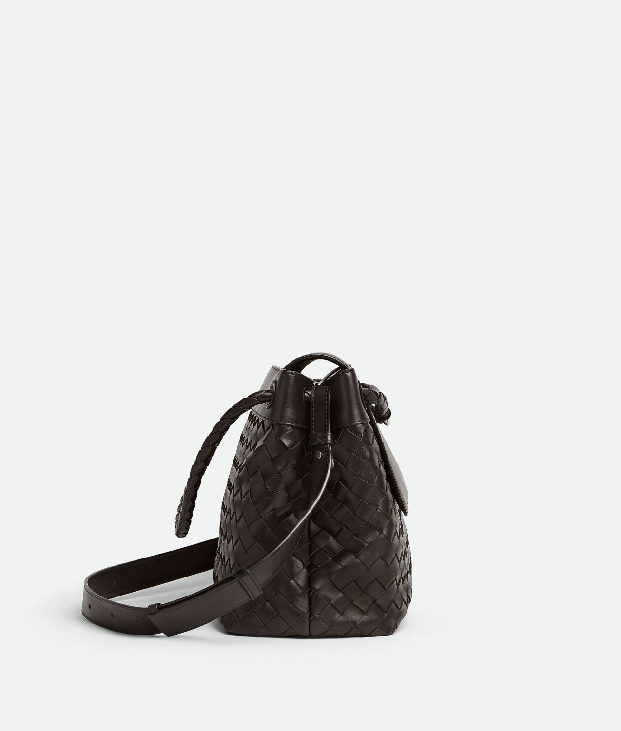 Bottega Veneta Men's Andiamo Backpack Solid Color Adjustable Removable Shoulder Strap Messenger Bag Casual Shoulder Crossbody Bag Bags #71886
