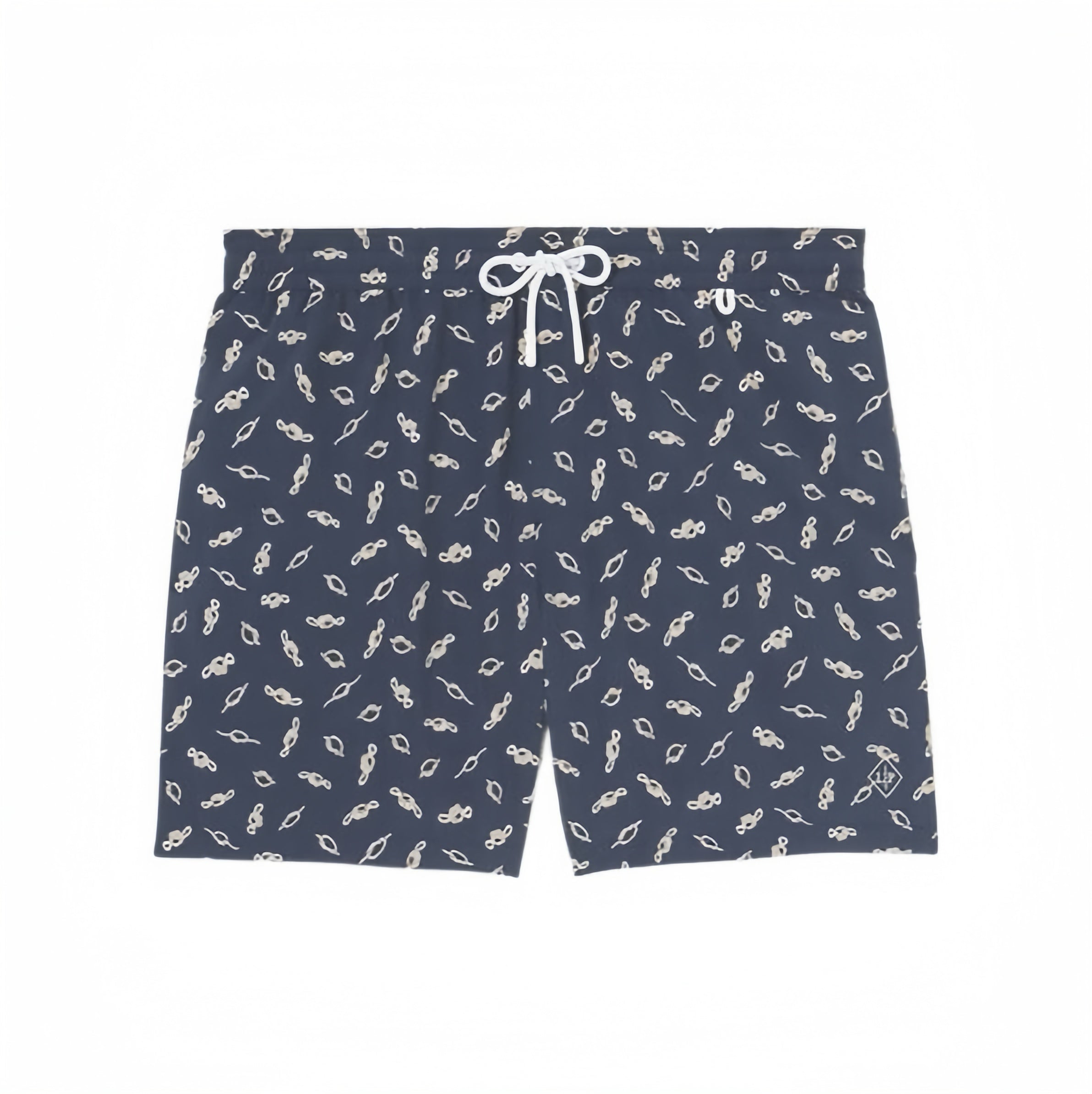 Loro Piana Men's Rope Knot Printed Beach Shorts Vacation Spring Summer Fashion Trend Swimming  Shorts Ngvp #1729