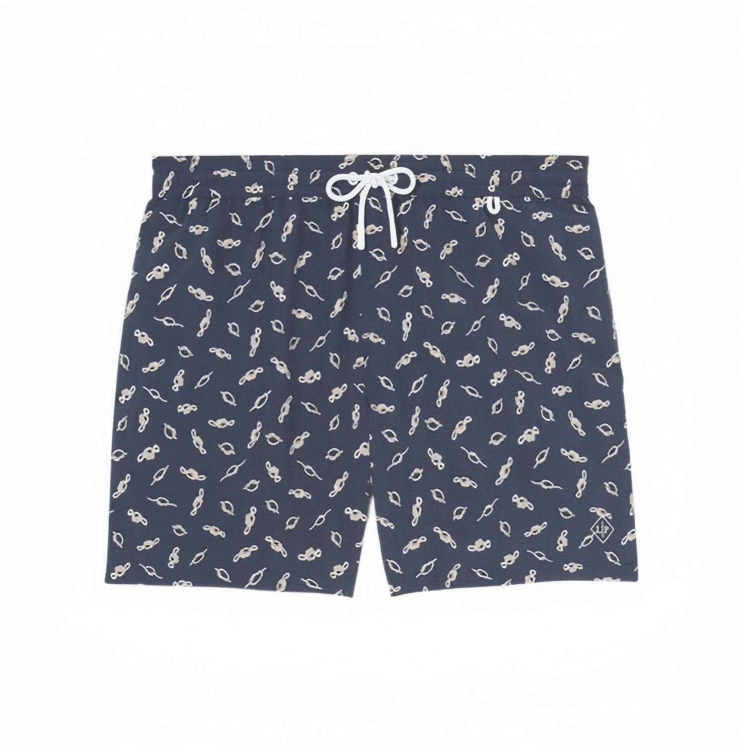 Loro Piana Men's Rope Knot Printed Beach Shorts Vacation Spring Summer Fashion Trend Swimming  Shorts Ngvp #1729
